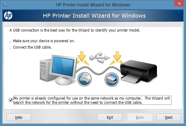 hp printer 6700 installation without cd