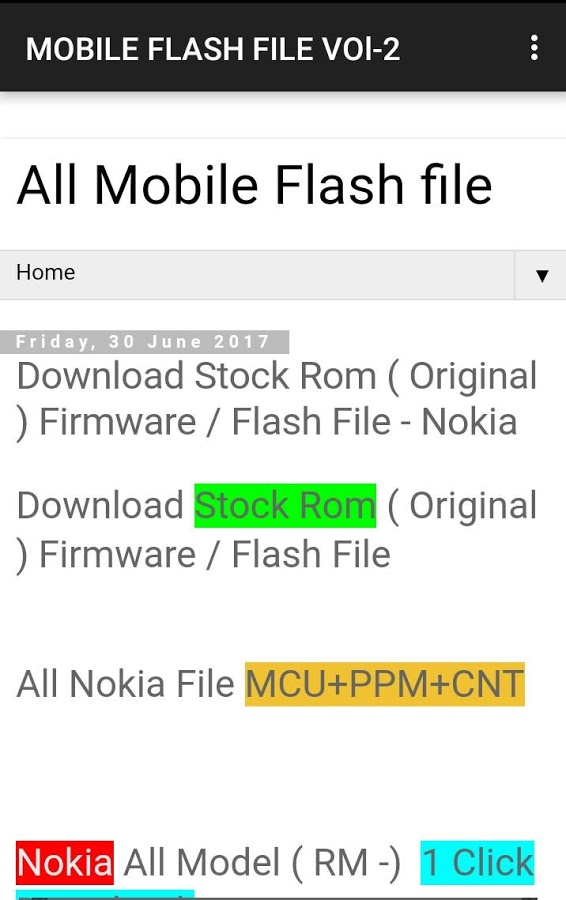 android flash files free download